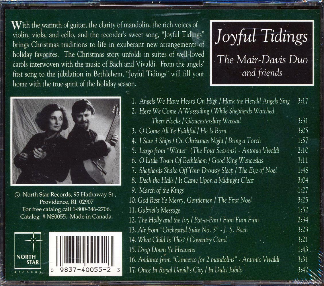 The Mair David Duo & Friends - Joyful Tidings [New CD]