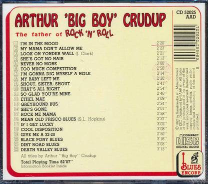 Arthur Big Boy Crudup - The Father Of Rock 'N' Roll (22 tracks) [New CD]