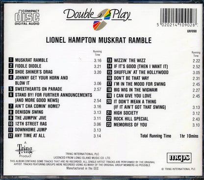 Lionel Hampton - Muskrat Ramble (23 tracks) [New CD]