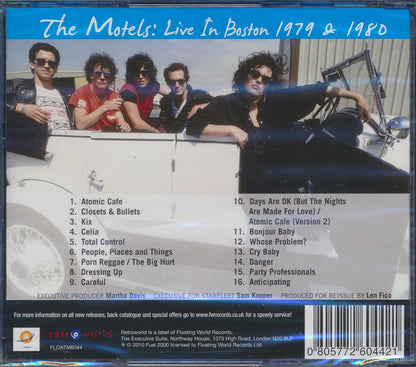 The Motels - Atomic Cafe: Greatest Songs Live, Live In Boston 1979 & 1980 [New CD]