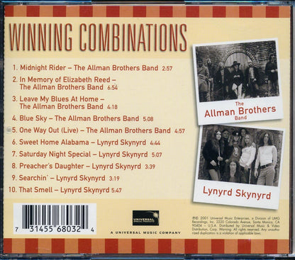 The Allman Brothers Band, Lynyrd Skynyrd - Winning Combinations [New CD]