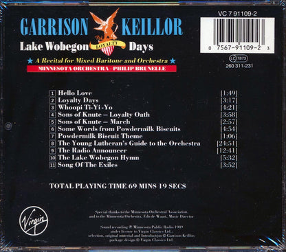 Garrison Keillor - Lake Wobegon Loyalty Days [New CD]
