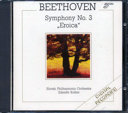Beethoven - Symphony No. 3 Eroica: Slovak Philharmonic Orchestra, Zdenek Kosler [New CD]
