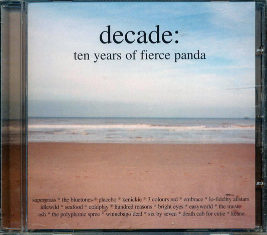 Coldplay, Death Cab For Cutie, Etc. - Decade: Ten Years Of Fiece Panda (20 tracks) [New CD]