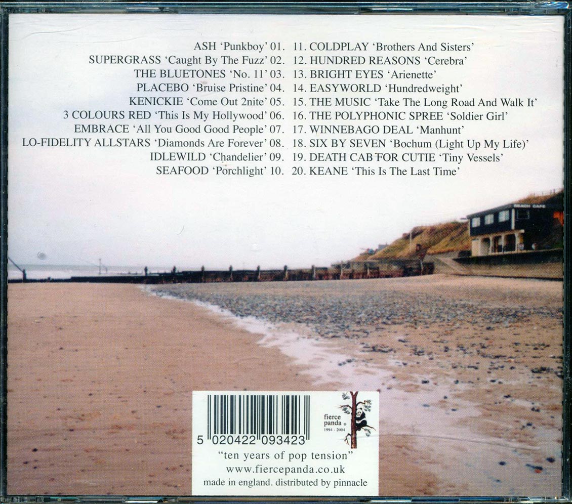 Coldplay, Death Cab For Cutie, Etc. - Decade: Ten Years Of Fiece Panda (20 tracks) [New CD]