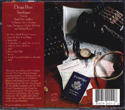 Dean Peer - Travelogue [New CD]