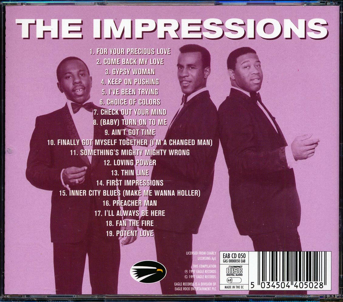 The Impressions - The Masters [New CD]
