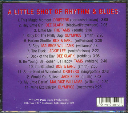 Dee Clark, The Drifters, The Olympics, Maurice Williams, Etc. - A Little Shot Of Rhythm & Blues [New CD]