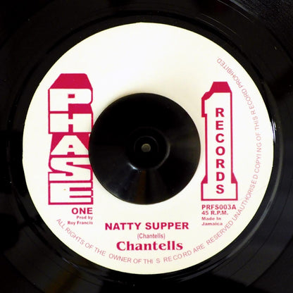 Chantells - Natty Supper  /  Version [New Vinyl 7"]