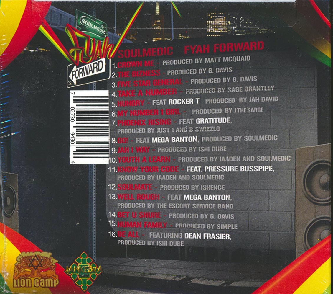 Soulmedic - Fyah Forward [New CD]