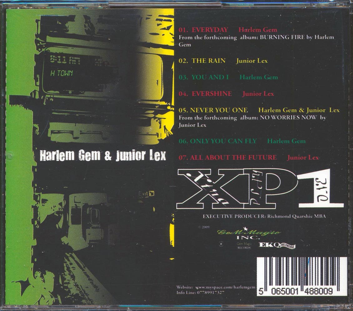 Harlem Gem & Jr. Lex - XP1 [New CD]