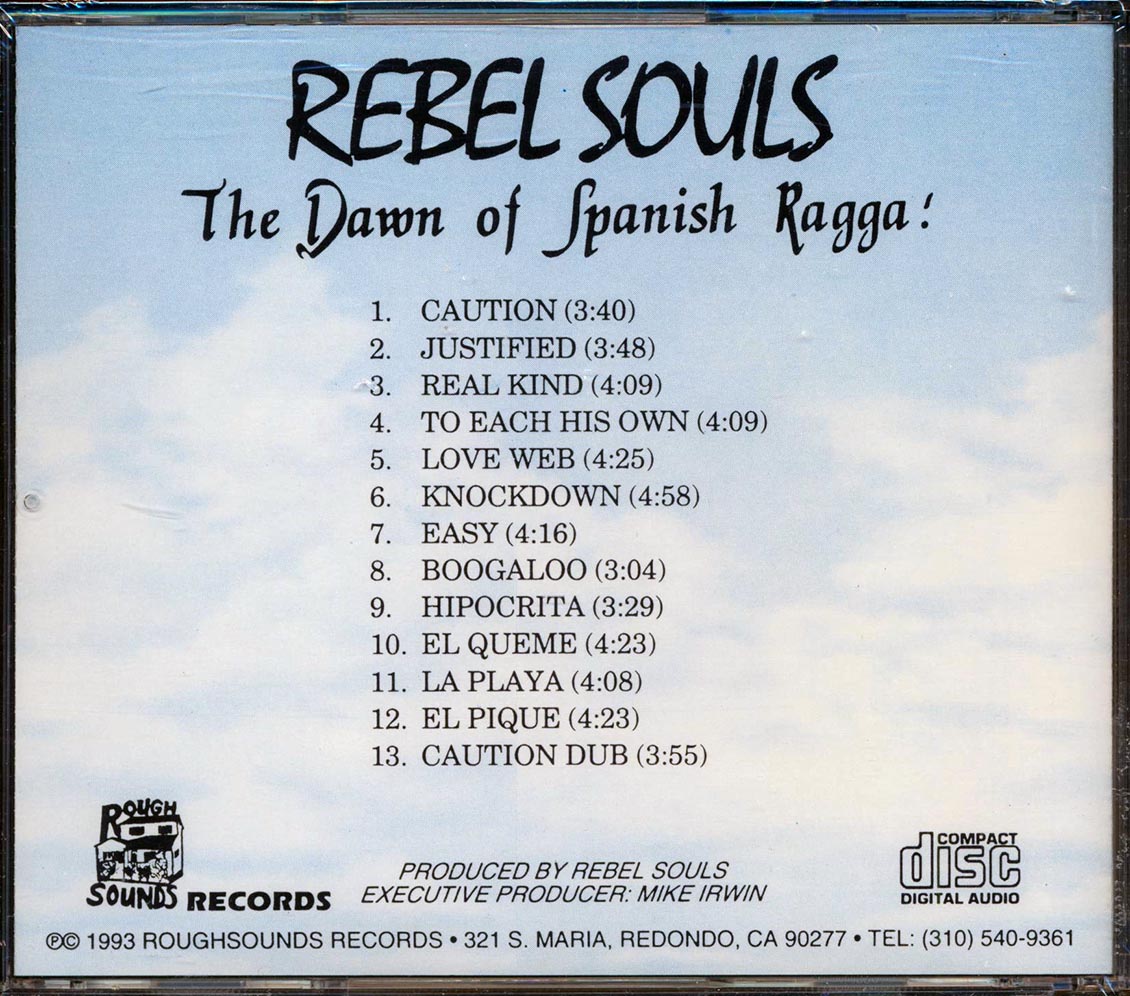 Rebel Souls - The Dawn Of Spanish Ragga [New CD]