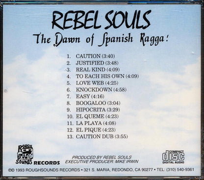 Rebel Souls - The Dawn Of Spanish Ragga [New CD]