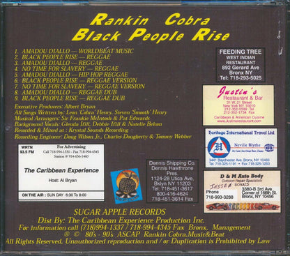 Ranking Cobra - Black People Rise [New CD]