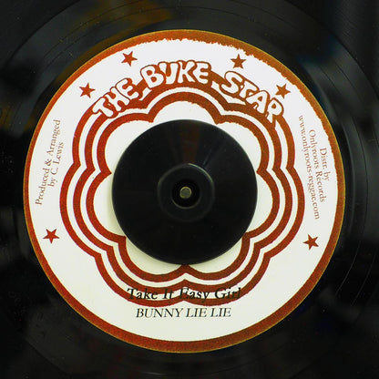 Bunny Lie Lie - Take It Easy Girl  /  Version [New Vinyl 7"]