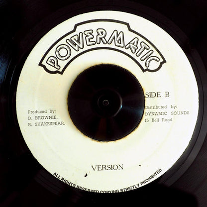 Red Dragon - Fire Yah Man  /  Version (rhythm: "Boops/5446 Was My Number") (orig. press) [New Vinyl 7"]