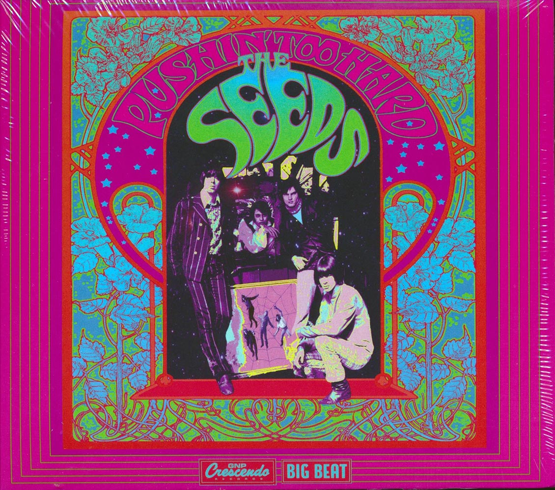 The Seeds - Pushin' Too Hard Original Soundtrack (deluxe 3-fold digipak) [New CD]