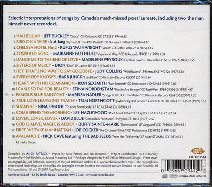 Nina Simone, Rufus Wainwright, KD Lang, Etc. - Hallelujah: The Songs Of Leonard Cohen [New CD]