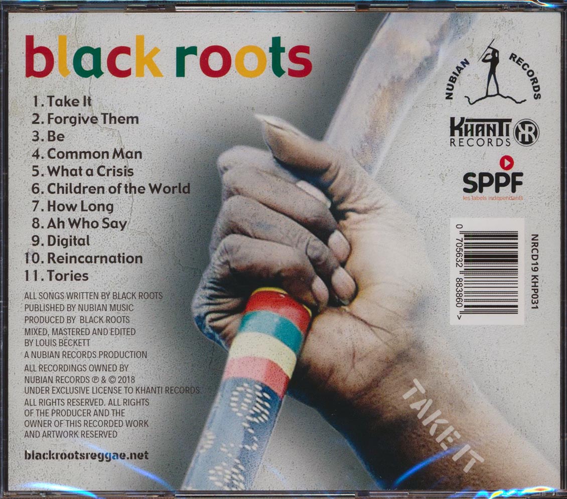 Black Roots - Take It [New CD]