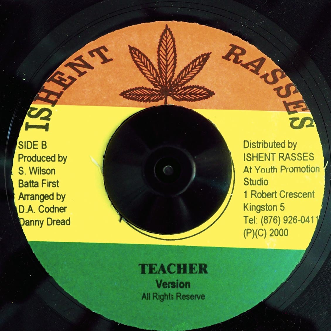 Danny Dread, Ishent Rasses - Hey June  /  Version (orig. press) [New Vinyl 7"]