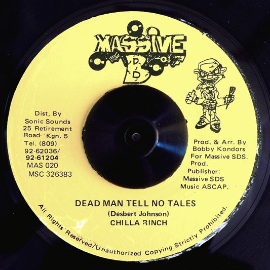 Chilla Wrench - Dead Man Tell No Tales  /  Version [New Vinyl Record 7" Single]