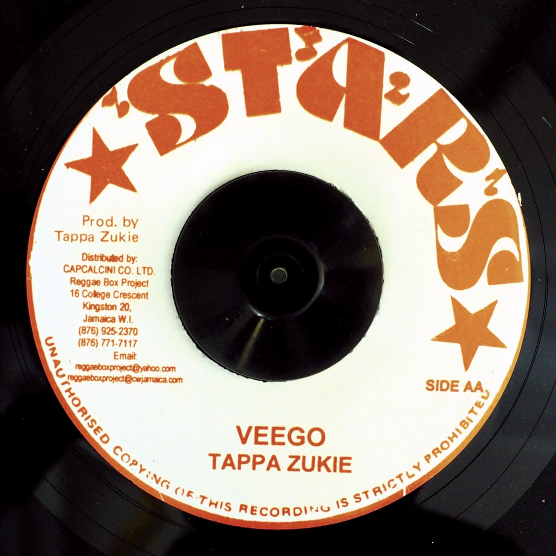 Tappa Zukie - Message To Pork Eaters  /  Tappa Zukie - Veego (orig. press) [New Vinyl 7"]