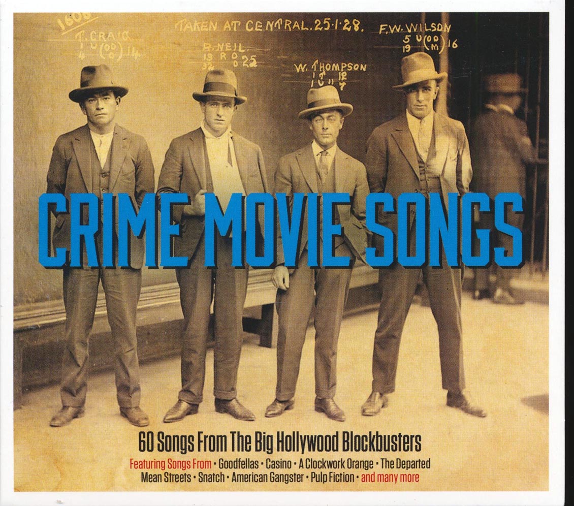 Ray Charles, Muddy Waters, Dave Brubeck, Dean Martin, Etc. - Crime Movie Songs (60 tracks) (3xCD) (deluxe 3-fold digipak) [New CD]
