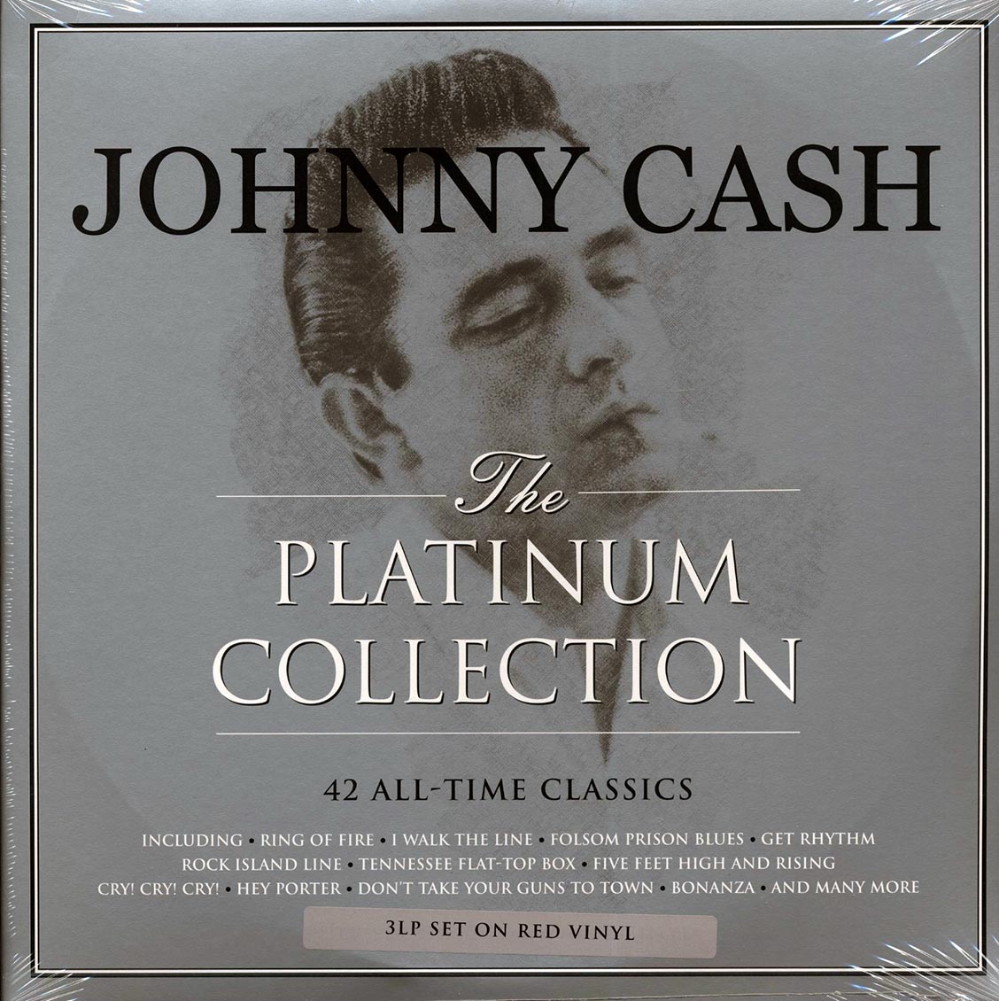 Johnny Cash - The Platinum Collection (3xLP) (red vinyl) [New Vinyl Record LP]