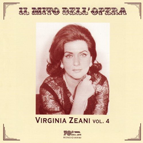Verdi / Puccini / Massenet - Virginia Zeani 4 Music CD