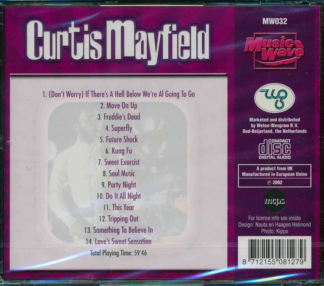 Curtis Mayfield - Curtis Mayfield [New CD]