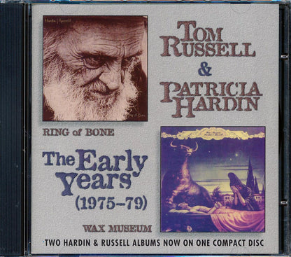 Tom Russell, Patricia Hardin - The Early Years: Ring Of Bone + Wax Museum (2 albums on 1 CD) [New CD]