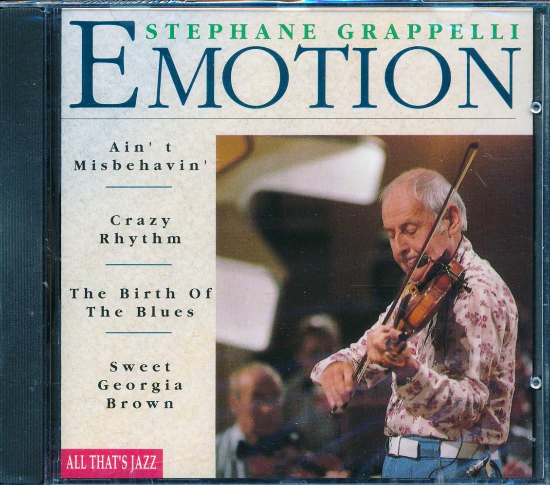 Stephane Grappelli - Emotion [New CD]