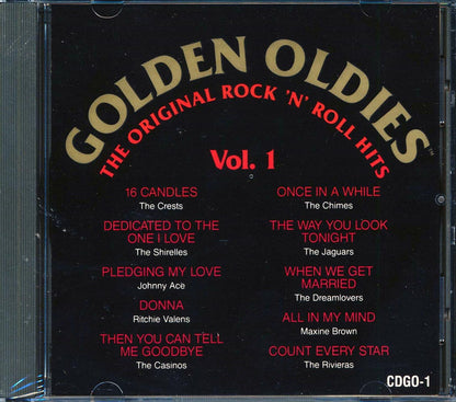 Ritchie Valens, The Crests, Johnny Ace, Etc. - Golden Oldies: The Original Rock N Roll Hits Volume 1 [New CD]