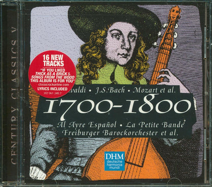Vivaldi, Bach, Mozart, Et Al - Century Classics V: 1700-1800 (23 tracks) [New CD]