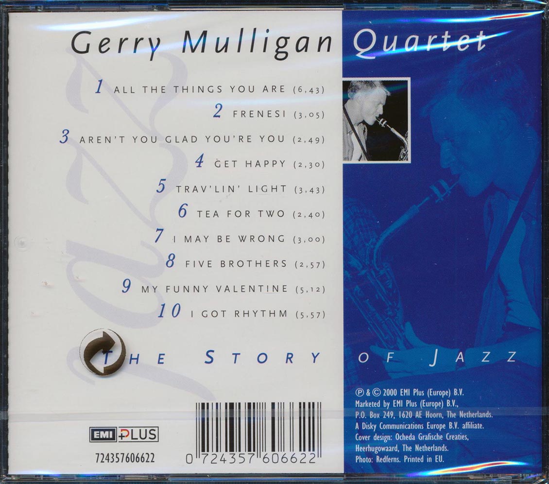 Gerry Mulligan Quartet - The Story Of Jazz [New CD]