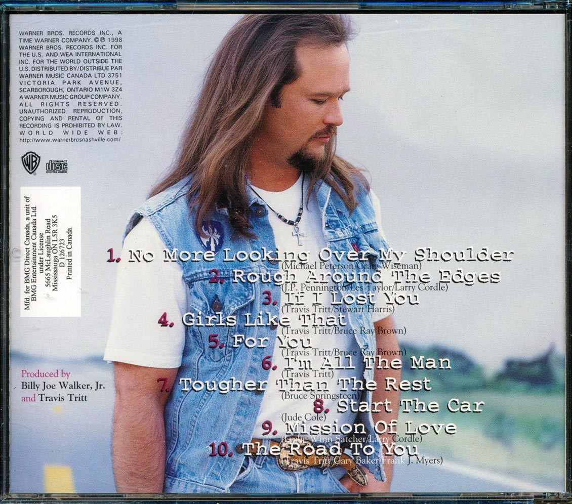 Travis Tritt - No More Looking Over My Shoulder [New CD]