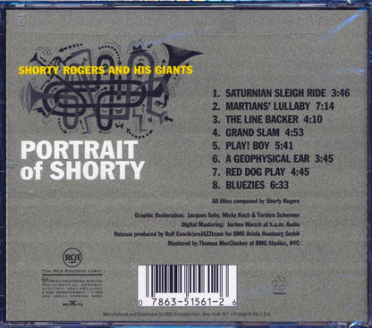 Shorty Rogers & His Giants - Portrait Of Shorty [New CD]