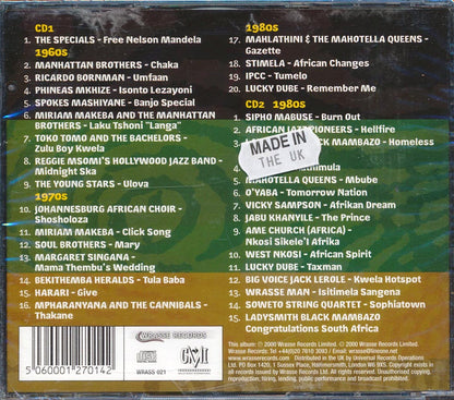 Lucky Dube, The Special, O'Yaba, Soul Brothers, Etc. - Long Walk To Freedom: A Celebration Of 4 Decades Of South African Music (31 tracks) (2xCD) [New CD]