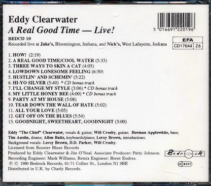 Eddy Clearwater - A Real Good Time: Live! [New CD]