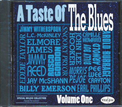 John Lee Hooker, Jimmy Witherspoon, Snooky Pryor, Pee Wee Crayton, Etc. - A Taste Of The Blues Volume 1 (25 tracks) (remastered) (deluxe edition) [New CD]