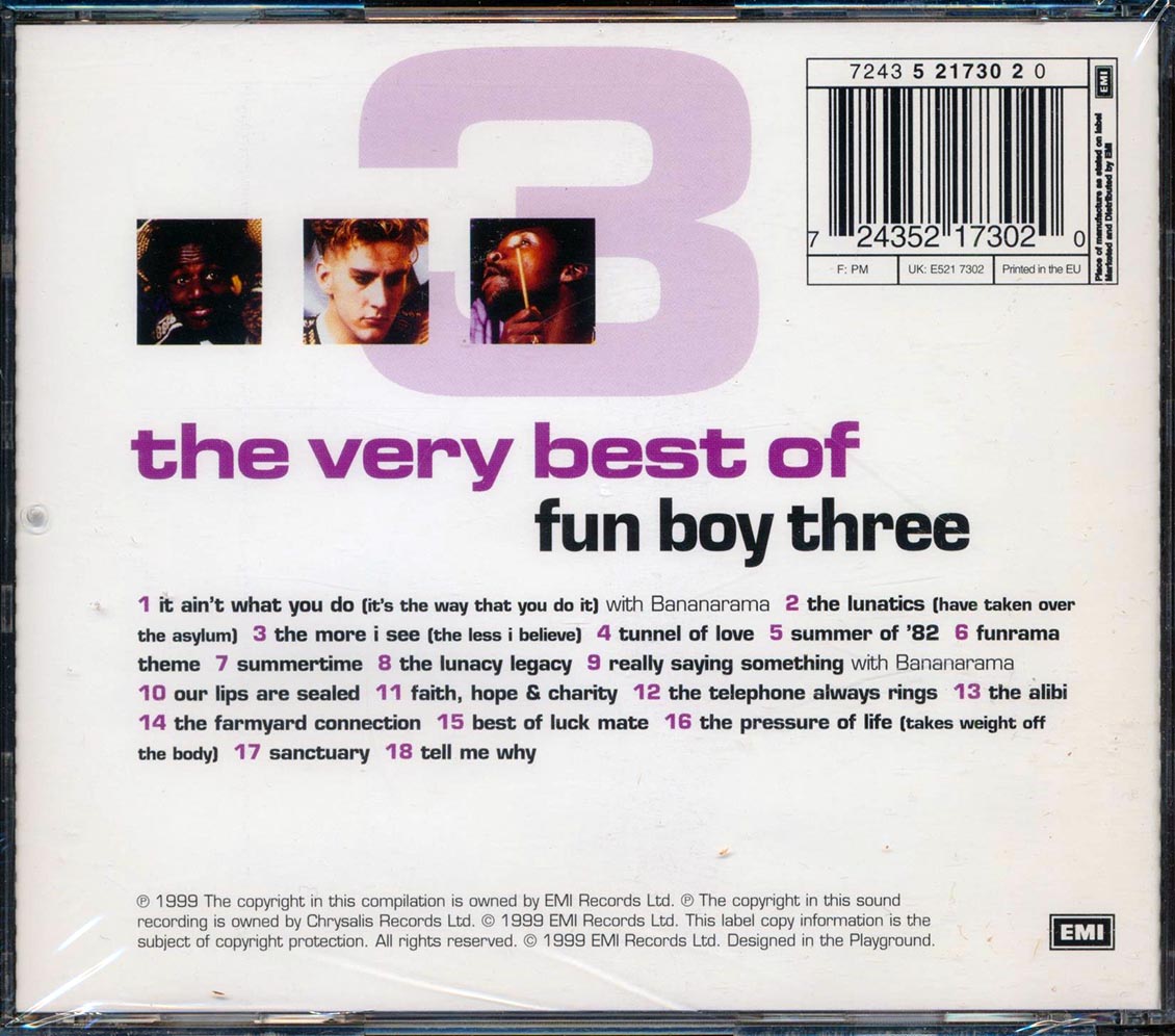 Fun Boy Three - The Very Best Of Fun Boy Three [New CD]
