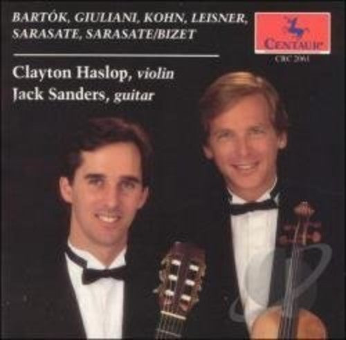 Bartok / Giuliani / Haslop / Sanders - Transcriptions & Original Works for Vio. & Guitar Music CD
