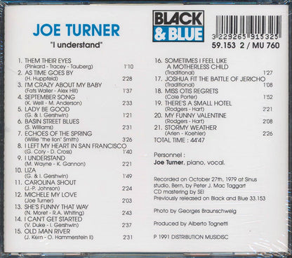 Joe Turner - I Understand (21 tracks) [New CD]