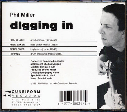 Phil Miller - Digging In [New CD]