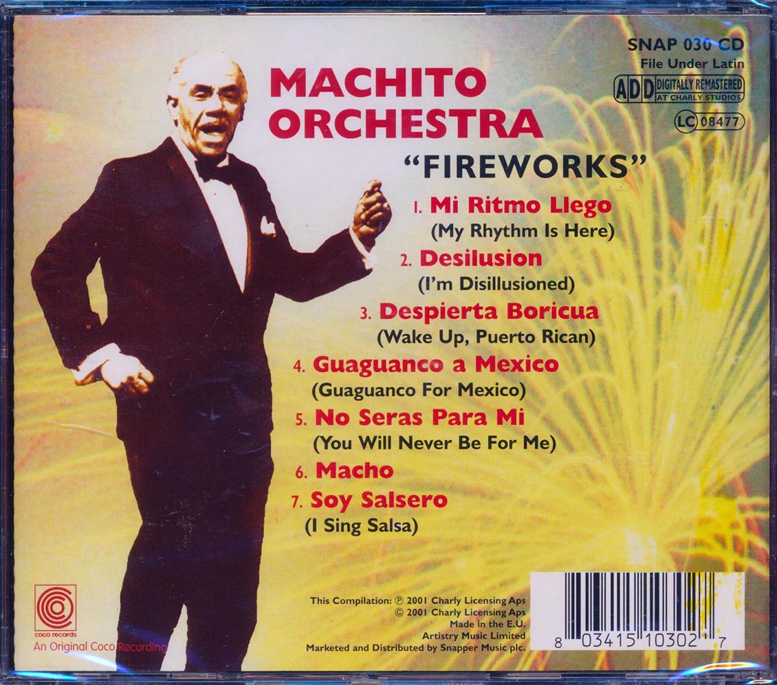 Machito Orchestra - Fireworks [New CD]