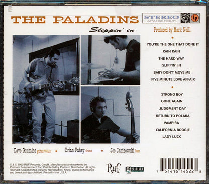 The Paladins - Slippin' In [New CD]