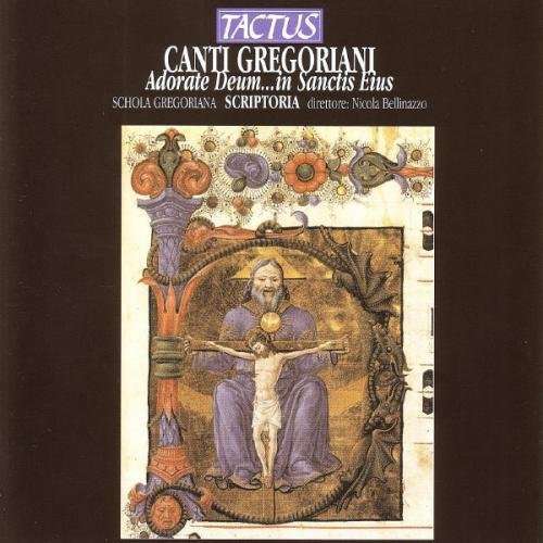 Schola Gregoriana / Bellinazzo - Adorate Deum in Sanctis Eius Music CD