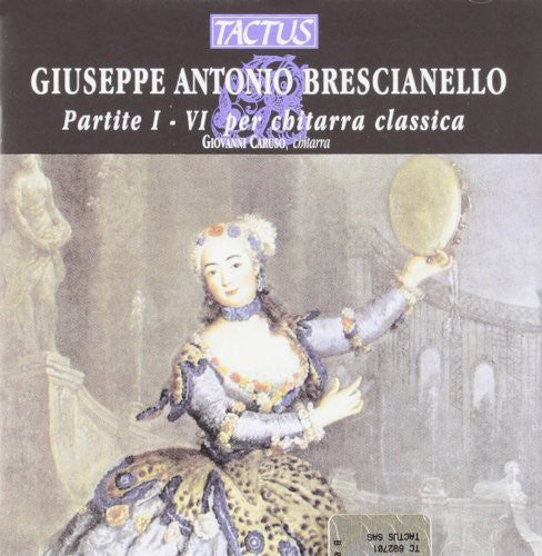 Giovanni Caruso - Guitar Partitas Music CD