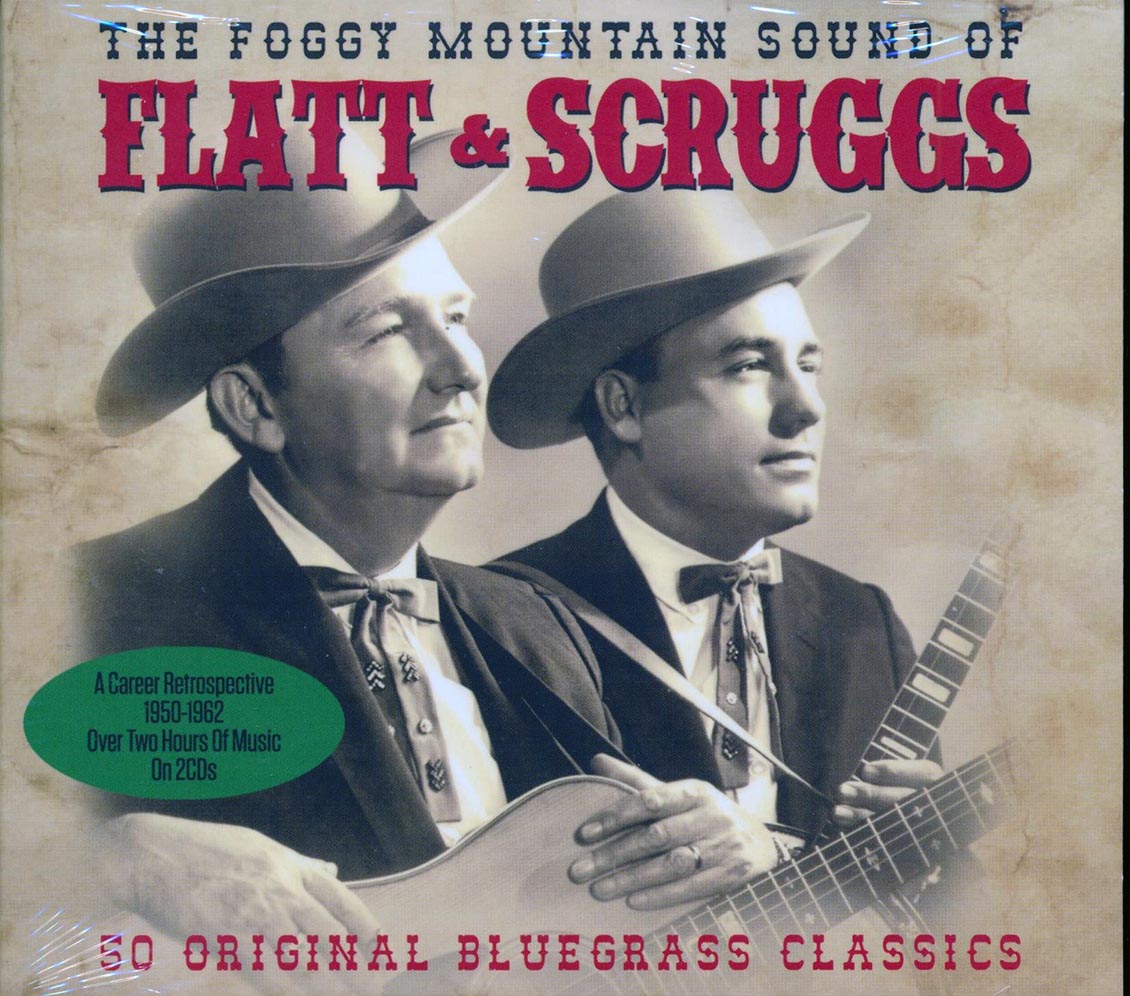 Flatt & Scruggs - The Foggy Mountain Sound Of Flatt & Scruggs (50 tracks) (2xCD) (deluxe 3-fold digipak) [New CD]