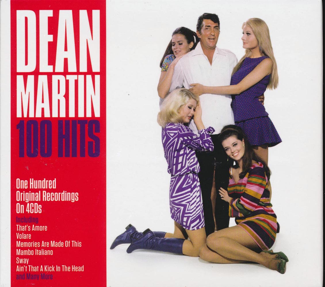 Dean Martin - 100 Hits (100 tracks) (4xCD) (deluxe 4-fold digipak) [New CD]